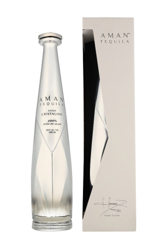 [T-281.4] Aman Tequila Anejo Cristalino 70cl 40° (R) GBX x4