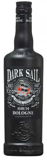 [R-1550.6] Bologne Rhum Dark Sail 70cl 43° (R) x6