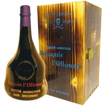 [R-1553.6] Pirate's Legend Collection Francois L'Ollonais Rhum 70cl 46° (R) GBX x6