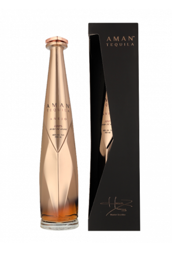 [T-287.4] Aman Tequila Anejo 70cl 40° (R) GBX x4