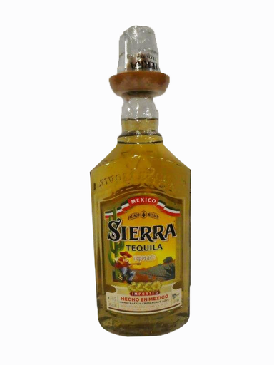 [T-290.6] Sierra Reposado + 1 shot glass 70cl 38° (R) x6