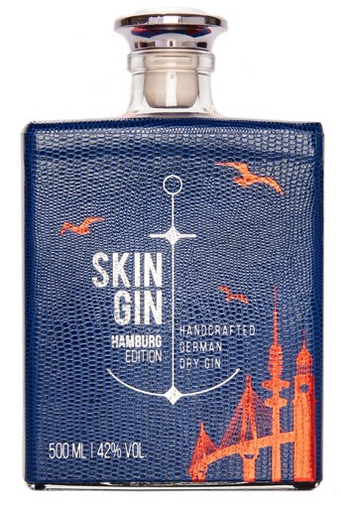[G-1095.6] Skin Gin Hamburg Edition 50cl 42° (R) x6