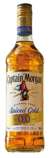 [O-112.6] Captain Morgan Spiced Gold 70cl 0.0° (NR) x6