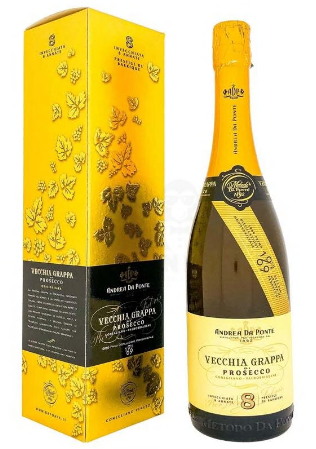 [L-833.6] Andrea Da Ponte Vecchia Grappa di Prosecco 70cl 
42° (NR) GBX x6
