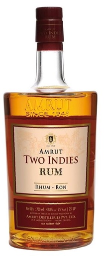 [R-1606.6] Amrut Two Indies Rum 70cl 42,8° (R) x6