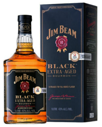 [WB-2179.12] Jim Beam Black Extra Aged 100cl 43° (R) GBX x12