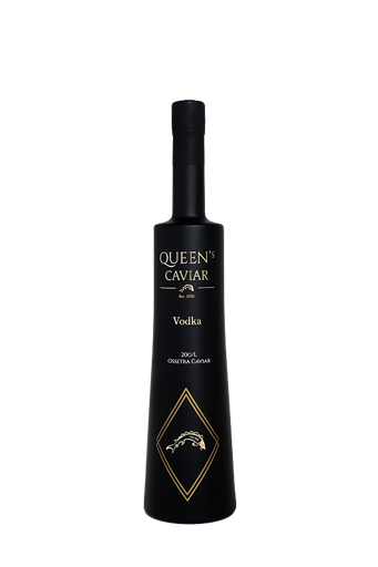 [O-123.6] Queen's Caviar Vodka 70cl 42° + GBX (NR) x6