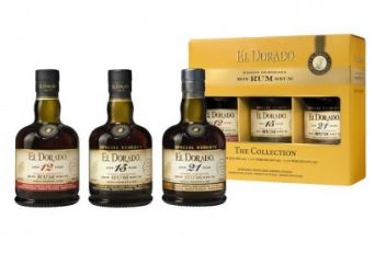 [R-1619.6] El Dorado Collection (12 Years + 15 21 Years) 3x35cl 42° (NR) GBX x6
