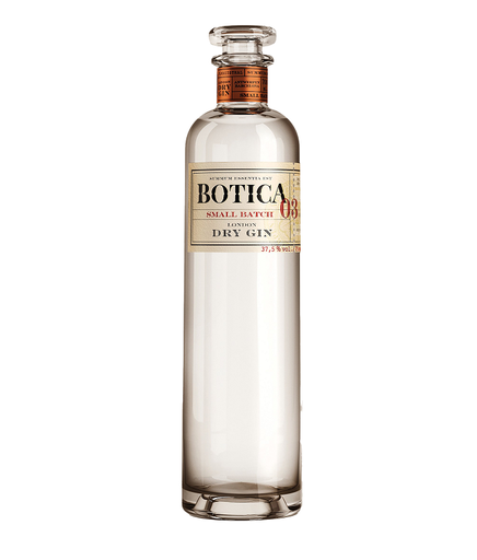 [G-1108.6] Botica London Dry Small Batch Distilled Gin 70cl 37,5° (NR) x6