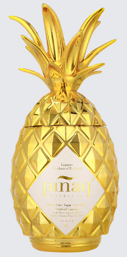 [L-845.6] Pinaq Gold Tropical Liqueur 100cl 17° (NR) x6