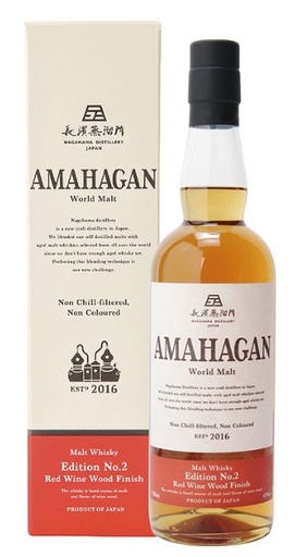 [WB-2195.6] Amahagan Edition N°2 Red Wine Cask 70cl 47° (R) GBX x6