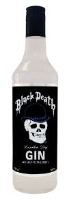 [G-1112.12] Black Death London Dry Gin 70cl 40° (NR) x12