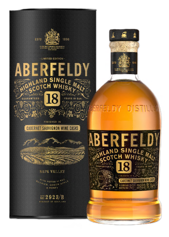 [WB-2219.6] Aberfeldy 18 Years Napa Valley 70cl 43° (R) GBX x6