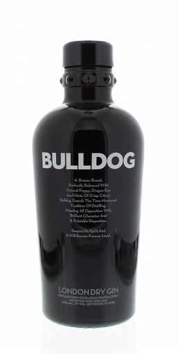 [G-1125.6] Bulldog Gin 100cl 40° (R) x6