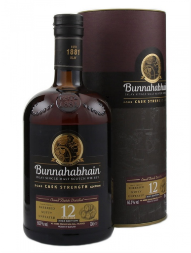 [WB-2242.6] Bunnahabhain 12 Years Cask Strength Edition 2023 70cl 60.1° (R) GBX x6