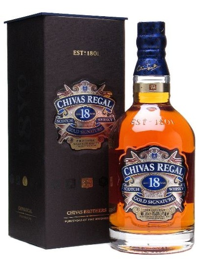 [WB-2253.3] Chivas Regal 18 Years 70cl 40° (R) GBX x3