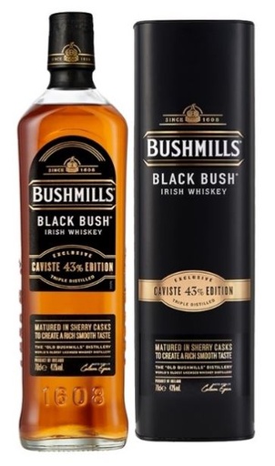 [WB-2254.6] Bushmills Black Special Edition "43%" 70cl 43° (R) GBX x6