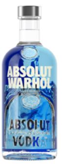 [V-306.6] Absolut Blue Warhol Edition 70cl 40° (R) x6