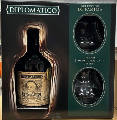 [R-1682.6] Diplomatico Seleccion de Familia Edition 2024 + glasses 70cl 43° (R) GBX x6