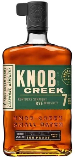 [WB-2318.6] Knob Creek Straight Rye 7 Years 70cl 50° (R) x6