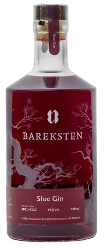 [G-1153.6] Bareksten Sloe Gin 70cl 29° (R) x6