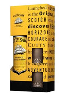 [WB-2402.6] Cutty Sark + 2 glasses 70cl 40° (R) GBX x6