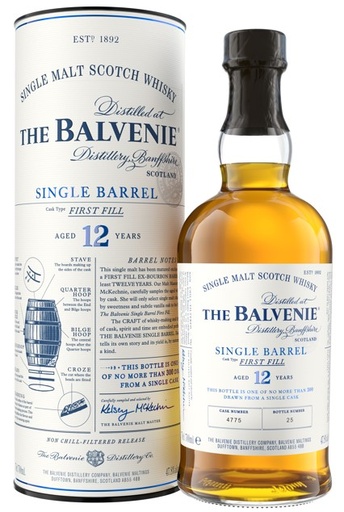 [WB-2420.6] Balvenie 12 Years Single Barrel First Fill Edition 70 cl 2024 47.8° (R) GBX x6
