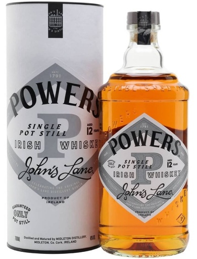 [WB-2466.3] Power's 12 Years John's Lane Release (New Label) 70cl 46° (R) GBX x3