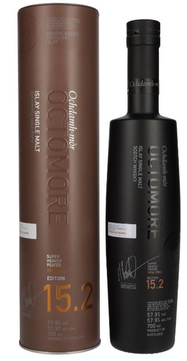 [O-189.6] Bruichladdich Octomore 15.2 70cl 57.9° (NR) GBX x6