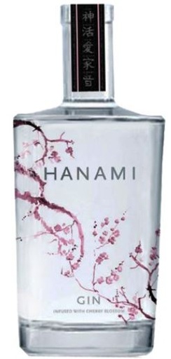 [G-1168.6] Hanami Dry Gin ( neutral case ) 70cl 43° (R) x6