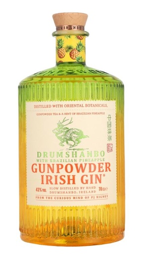 [G-1170.6] Drumshanbo Gunpowder Gin Brazilian Pineapple 70cl 43° (R) x6