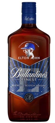 [WB-2491.6] Ballantine's Finest Elton John Special Edition 1L 40° (R) x6