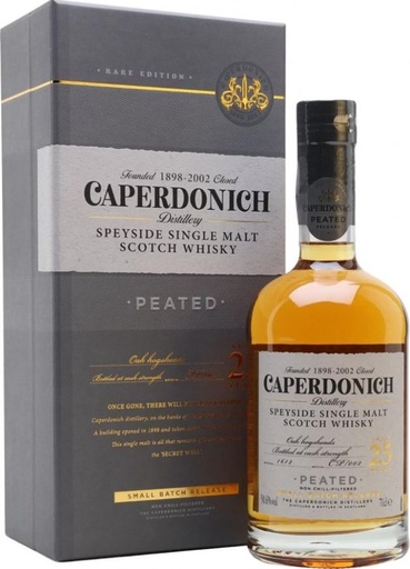 [WB-2493.6] Caperdonich Peated 25 Years 70cl 58.1° (R) GBX x6