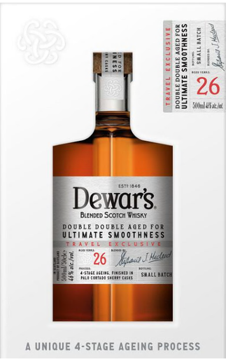 [WB-2496.6] Dewar's Double 26 Years 50cl 46° (R) GBX x6