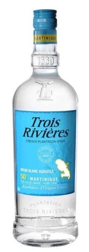 [R-1771.6] Trois Rivières Blanc 100cl 50° (neutral case) (R) x6