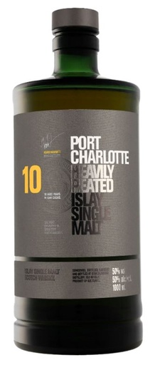 [WB-2511.6] Bruichladdich Port Charlotte 10 Years 1L 50° (R) x6