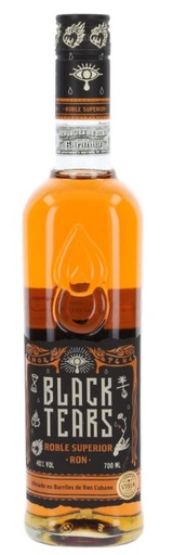 [R-1773.12] Black Tears Roble Superior 70cl 40° (R) x12