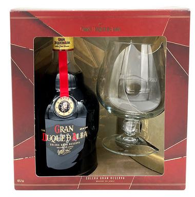 [CB-308.3] Gran Duque D'Alba + 1 glass 70cl 40° (NR) GBX x3