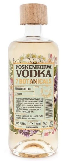 [V-340.12] Koskenkorva 7 Botanicals 50cl 37.5° (R) x12