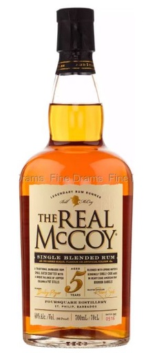 [R-1781.6] Real McCoy 5 Years Single Blended Distiller's Proof 70cl 46° (R) x6
