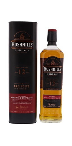 [WB-2554.6] Bushmills 12 Years 70cl 40° (R) GBX x6