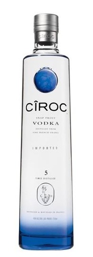 [V-346.12] Ciroc 100cl 40° (new bottle) (R) x12