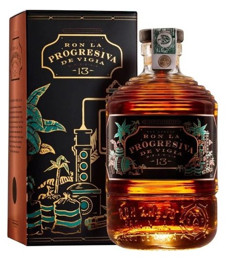 [R-1802.6] La Progresiva De Vigia 13 Years Rum 70cl 41° (R) GBX x6