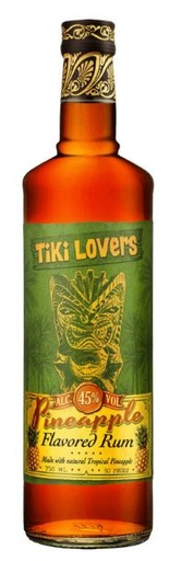 [R-1858.6] Tiki Lovers Pineapple 70cl 45° (R) x6