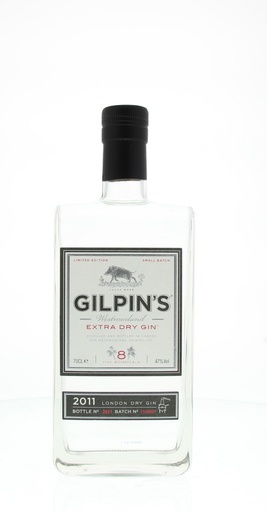 [G141.6] Gilpin's Westmorland Extra Dry Gin 70cl 47º (R) x6
