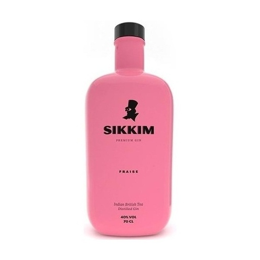 [G261.6] Sikkim Strawberry Gin 70cl 40º (R) x6