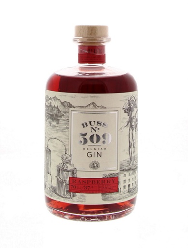[G310.6] Buss 509 Raspberry 70cl 37,5º (R) x6