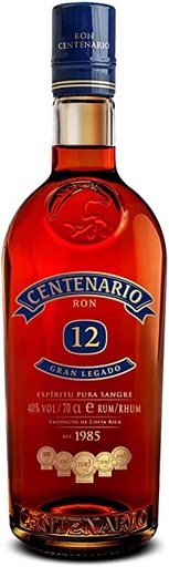 [R168.6] Centenario Gran Legado 12 YO 70cl 40º (R) x6