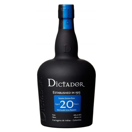 [R197.6] Dictador 20 YO 70cl 40º (R) x6