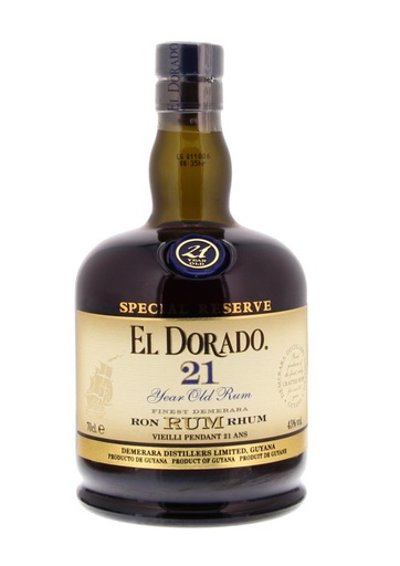 [R216.6] El Dorado Special Reserve 21 YO 70cl 43º (R) x6